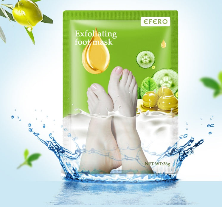 Exfoliating Foot Mask Foot SPA Pedicure Socks Removing Dead Skin Whitening Heels Feet Peeling Anti Cracked Foot Skin Care Exfoliating Foot Mask Foot SPA Pedicure Socks Removing Dead Skin Whitening Heels Feet Peeling Anti Cracked Foot Skin Care